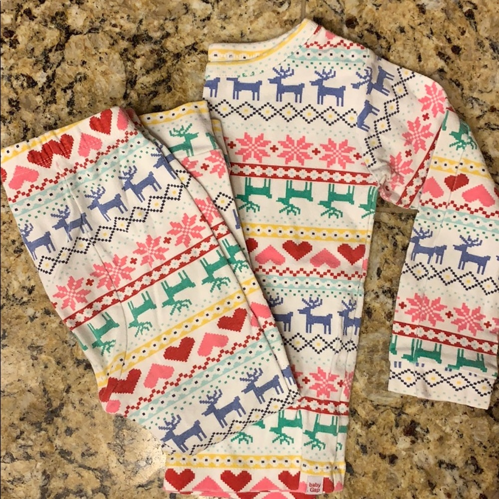 Girls GAP Winter Pajamas
